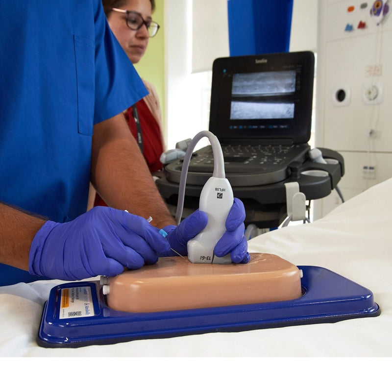 Ultrasound Simulator with 4 Central Lines