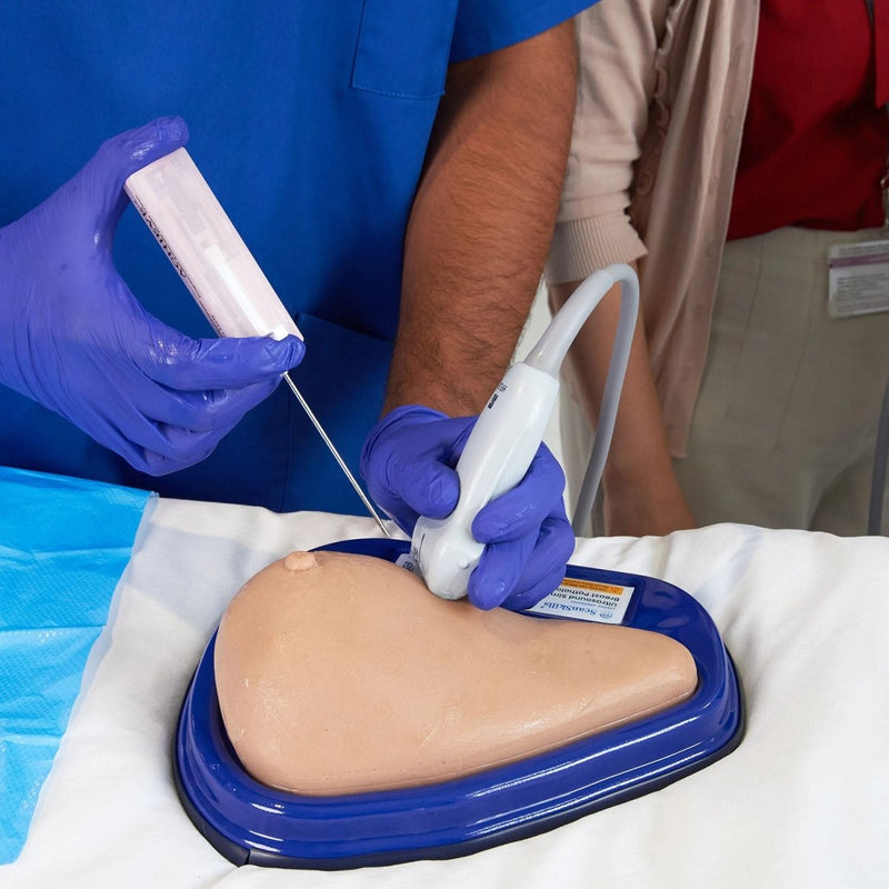 Ultrasound Simulator with Breast Pathologies/Biopsy