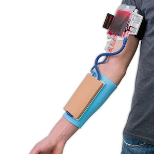 Wearable Two-Vein IV Access Trainer