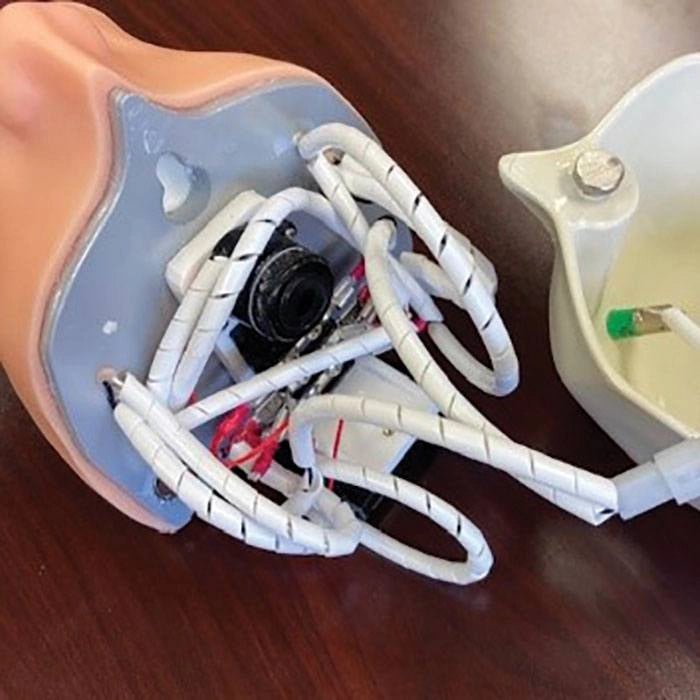 10-Sensor Oral Anesthesia Training Manikin