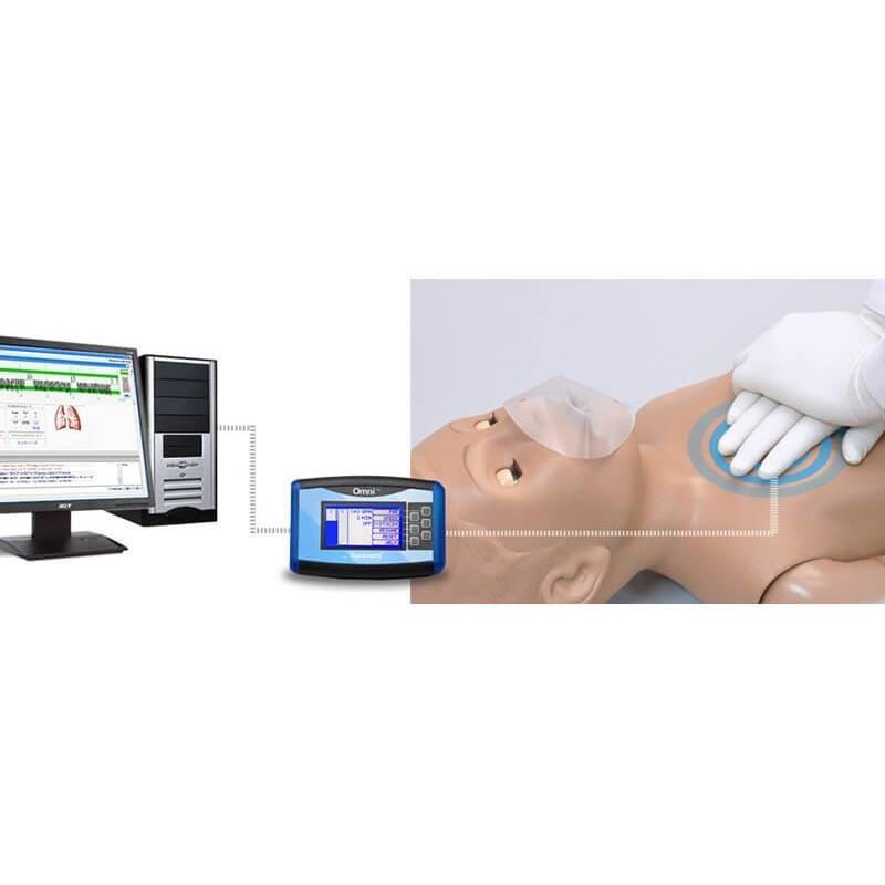 5-Year CPR Simulator w- I.V. Arm, I.O Access and OMNI® Code Blue, Dark ...
