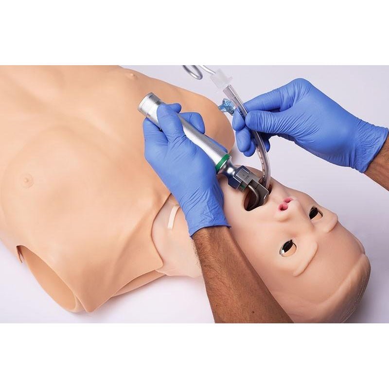 Adult Multipurpose Airway and CPR Trainer, Light