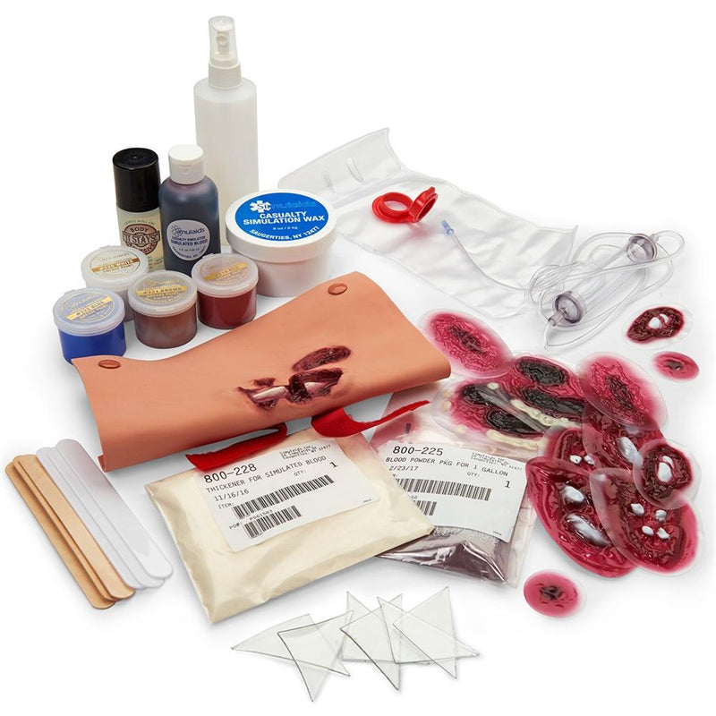 Basic Casualty Simulation Kit With Carry Case