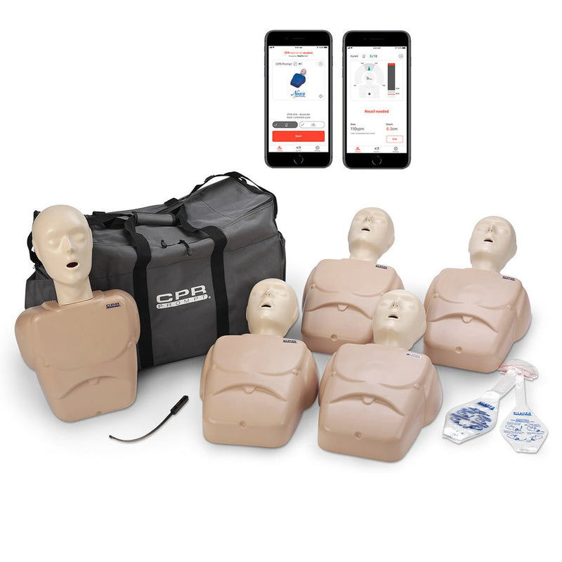 CPR Prompt® Plus W/ Heartisense® 5-Pack Tan