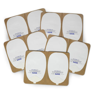ElectroLast AED Trainer Foam Electrode Peel-Off Pads, Heartstream