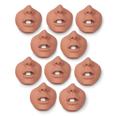 Face Pieces for Brad Jr. Manikin Mouth-Nosepieces (10 pk.) Light
