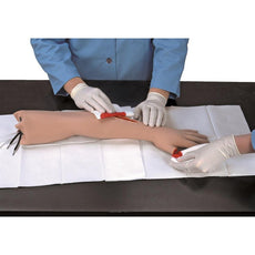 First Aid Training Arm with Severe Bleeding