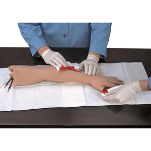 First Aid Training Arm with Severe Bleeding