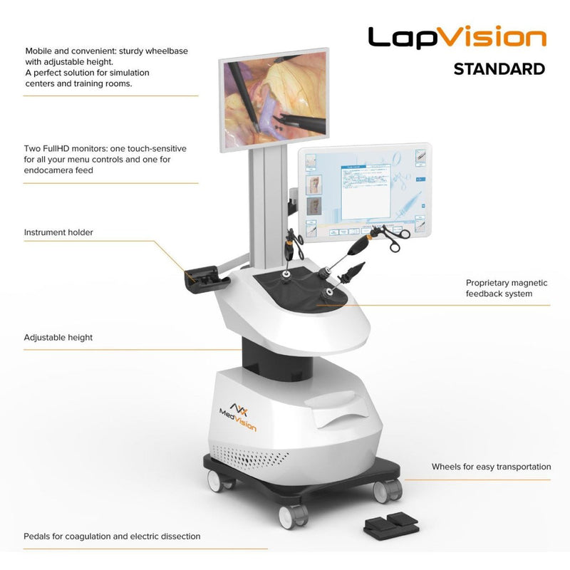 LapVision Surgical Simulator (Hybrid) - Diagnostic and Surgical Skills in Laparoscopy