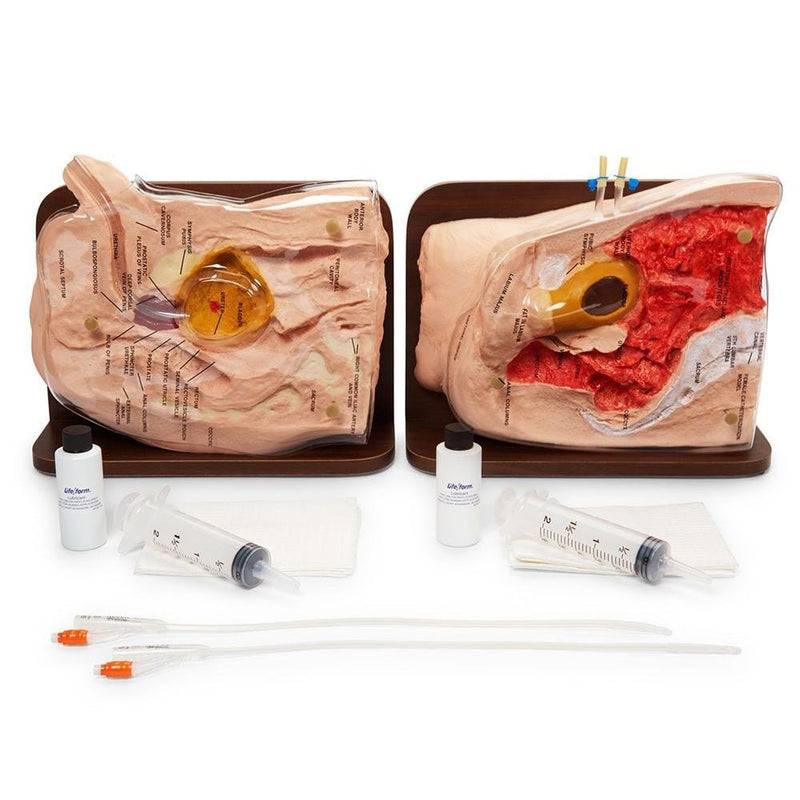 Male and Female Foley Catheterization Set