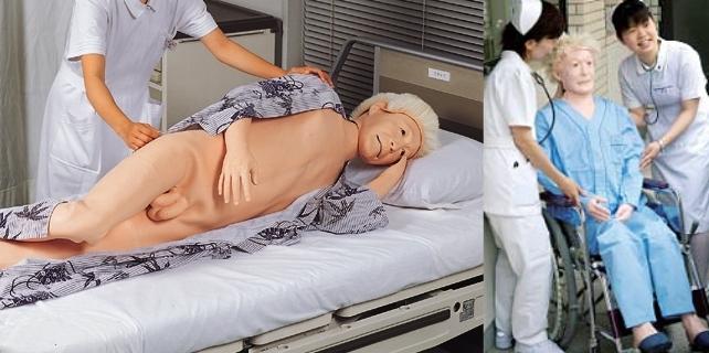 Male Bathing and In-patient Care Simulator