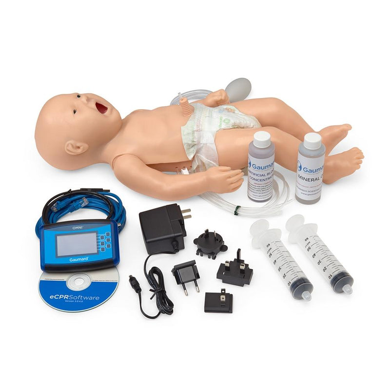 PEDI® Blue Neonatal Simulator with SmartSkin™ Technology, Light