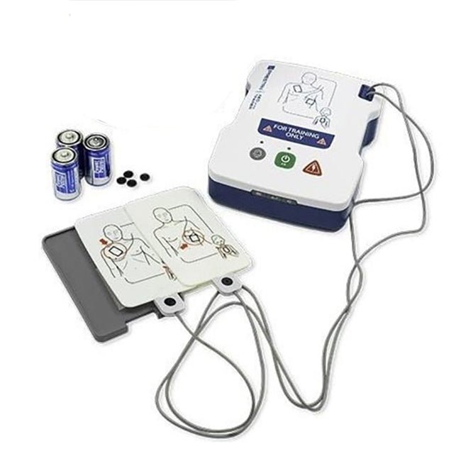 AED Simulator CPR Practice Trainer – Italian & English, XFT AED-ITL-UK-1, With Bag