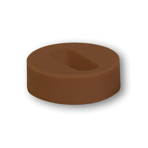 Round Insert of Dermalike To Simulate Tipping Port, Darkly Pigmented