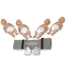 Sani-Baby CPR Manikin 4-Pack with Bag