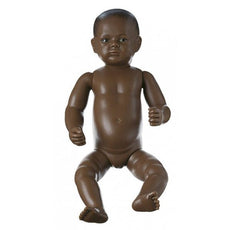 SOMSO Doll for Baby Care - 6 Week Old Female - Black
