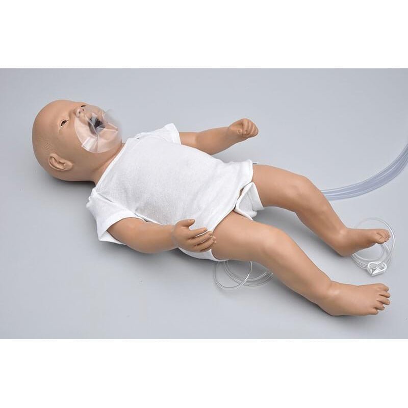 Susie® and Simon® Newborn CPR and Trauma Care Simulator, Dark ...