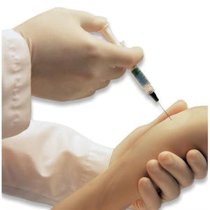 Training Arm & Hand for IV, IM, & sub-Q access for item S150, Dark Skin