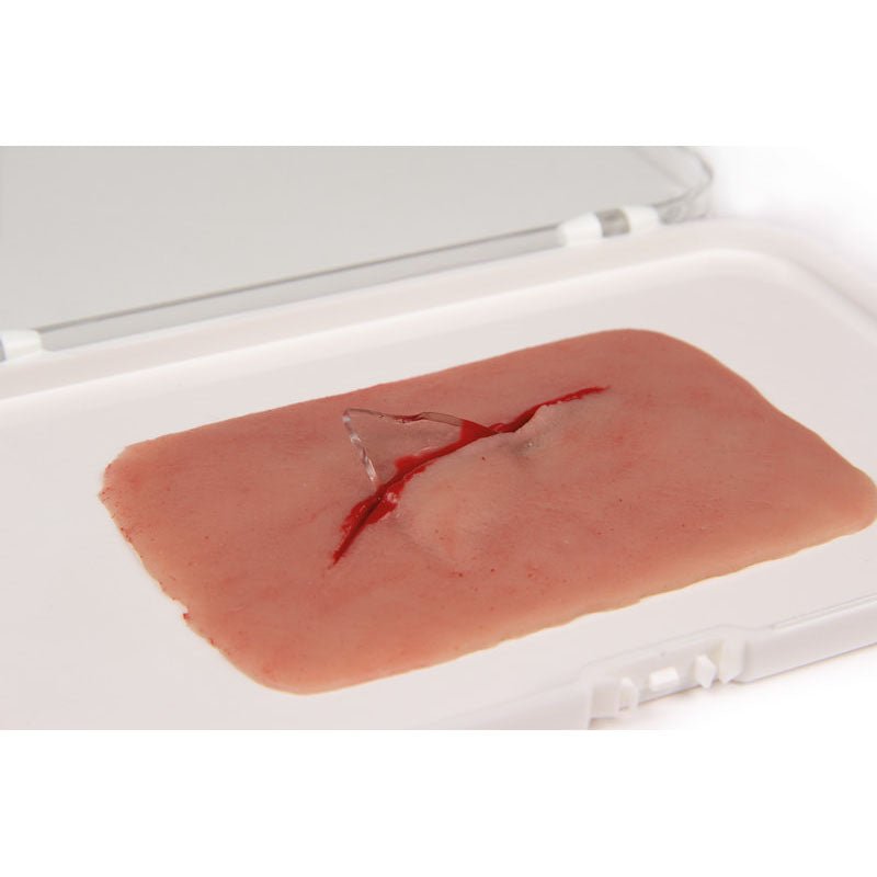 Wound Moulage Abrasion, Cut with Glass and Human Bite Kit